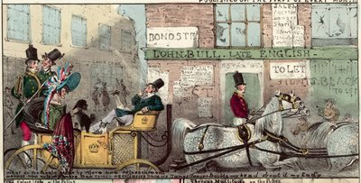 Bond Street, London by English School